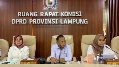 Dana Pusat Rp800-an M, DPRD Lampung Siap Awasi Pembangunan Jalan