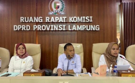 Dana Pusat Rp800-an M, DPRD Lampung Siap Awasi Pembangunan Jalan