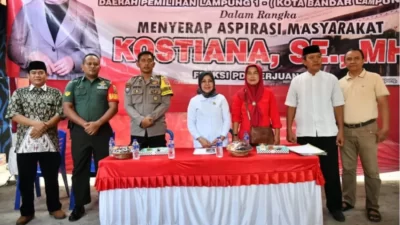 Reses di Bandarlampung, Kostiana “Panen” Keluhan Warga