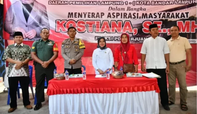 Reses di Bandarlampung, Kostiana “Panen” Keluhan Warga