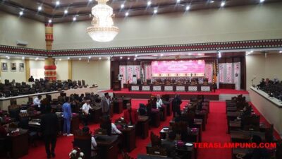 Sidang DPRD Bandarlampung untuk Bahas APBD-P 2023 Mulur Hampir Dua Jam