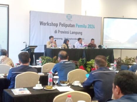 Dewan Pers dan KPU Lampung Gelar Workshop Peliputan Pemilu