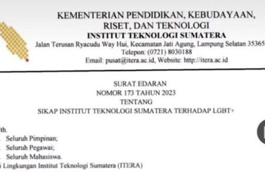 Konsorsium Pegiat HIV bersama NGO di Lampung Kritisi Surat Edaran Rektor Itera soal Diskriminasi Keberagaman Gender