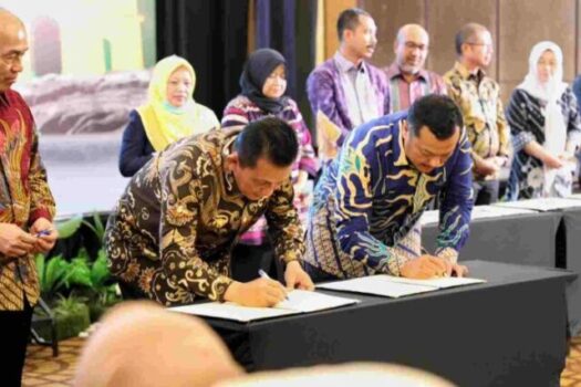 Pemprov Lampung Tandatangani Kerjasama dengan Pemprov Kepulauan Riau