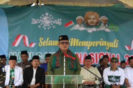 Wabup Lamteng Jadi Inspektur Upacara HSN 2023 di Lapangan Nawakarya Sendangagung