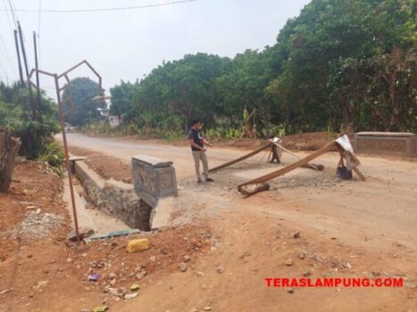 Gorong-gorong Baru Dibangun Sudah Rusak, Ini Kata DPRD Lampung Utara