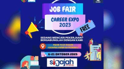Pemprov Lampung Fasilitasi Pencari Kerja Melalui Job Fair Pada Gelaran Pekan Raya Lampung 2023