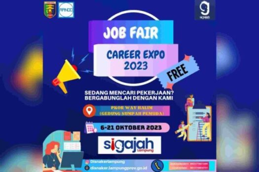 Pemprov Lampung Fasilitasi Pencari Kerja Melalui Job Fair Pada Gelaran Pekan Raya Lampung 2023