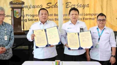 Gubernur Arinal Luncurkan Warung Sehat di Raman Utara Lampung Timur