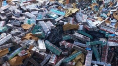 Bea Cukai Musnahkan 7 Juta Batang Rokok Ilegal Senilai Rp8,6 Miliar