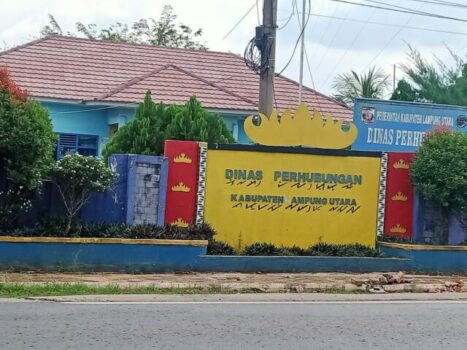 Jelang Akhir Tahun, Capaian PAD Dishub Lampura Baru 21 Persen