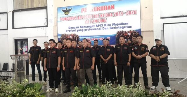 Pengurus APCI Lampung 2023 -2028 Dilantik