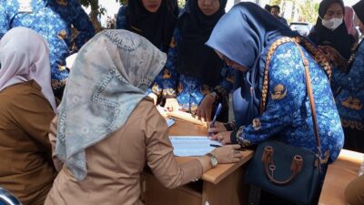 Ribuan PNS Lampung Utara Ikuti Pengambilan Sumpah