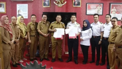 Pemkab Lamsel Hibahkan Tanah Seluas 7.000 Meter Persegi untuk Bakamla