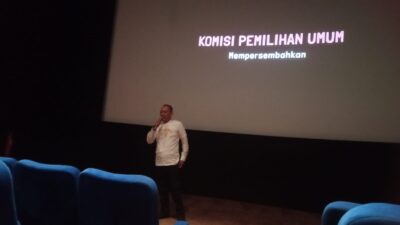 KPU Lampung Gelar Nobar Film Edukasi Politik