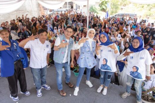 Kampanye Riang Gembira, Putri Zulkifli Hasan Hadirkan Pasha Ungu