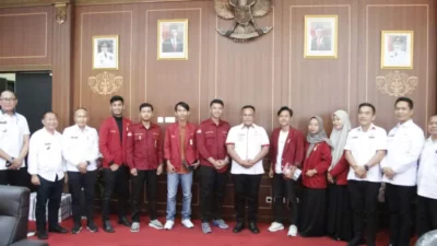 Bupati Nanang Ermanto Terima Audiensi PC IMM Lampung Selatan