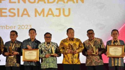Pemprov Lampung Raih Anugerah Pengadaan 2023 untuk Penggunaan PDN Terbesar