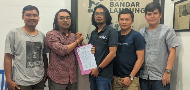 Prabowo Pamungkas Pimpin LBH Pers Lampung