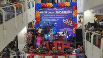 HUT ke-18, Pusat Perbelanjaan Simpur Center Gelar Undian