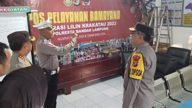 Kapolda Lampung Mengecek Persiapan Pengamanan Perayaan Natal