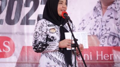Ini kata Walikota Eva Dwiana pada HUT Guru ke-78 dan Hari Guru Nasional