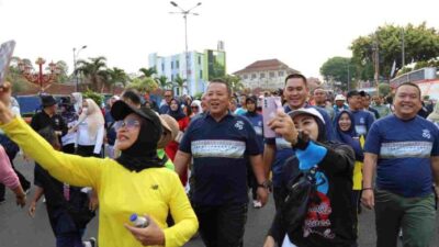 Peringatan HKN ke-59, Gubernur Arinal Bersama Ribuan Masyarakat Meriahkan Jalan Sehat