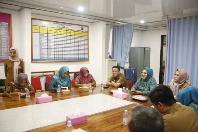 Jelang Kunjungan Ketua TP PKK Kabupaten Kampar ke Lampung Selatan, Asisten Pemerintah dan Kesra Gelar Rakor