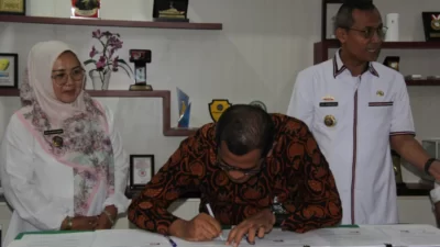 Pemkab Lamsel Teken Perpanjangan Kerja Sama Dengan BPJS Kesehatan Bandar Lampung