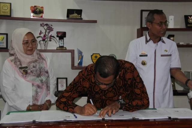 Pemkab Lamsel Teken Perpanjangan Kerja Sama Dengan BPJS Kesehatan Bandar Lampung