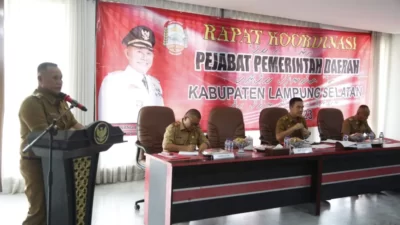 Bupati Nanang Ermanto Gelar Rakor Pejabat Pemerintah Daerah
