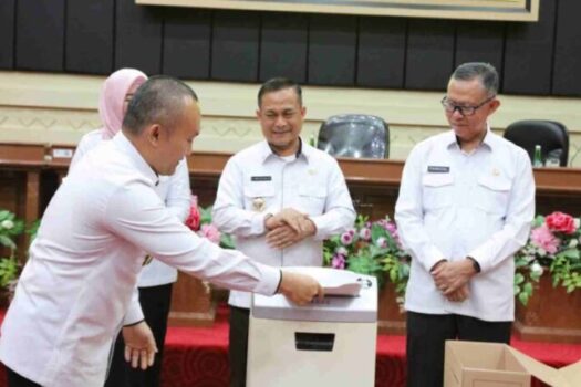 Pemprov Lampung Gelar Rakor Penyampaian Hasil Pengawasan Kearsipan Tahun 2023