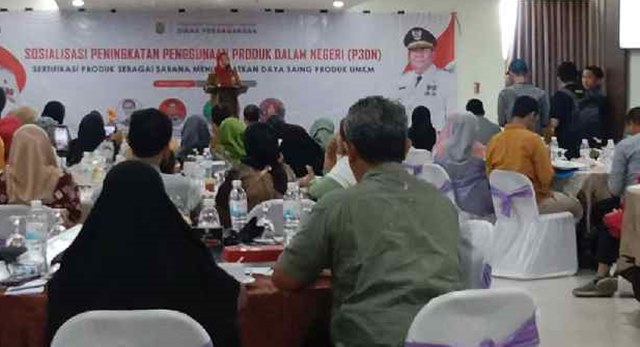 Sebanyak 92 Pelaku UMKM di Bandarlampung Terima HAKI dan Sertifikat Halal