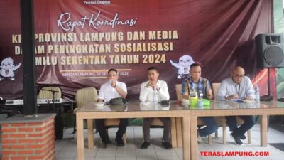 Pemilu 2024, KPU Lampung Targetkan Partisipasi Pemilih 80 persen