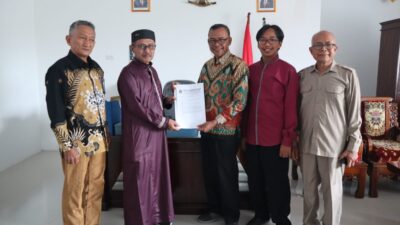 Umko Lakukan MoU Kontrak Kerja untuk Prodi Magister Hukum