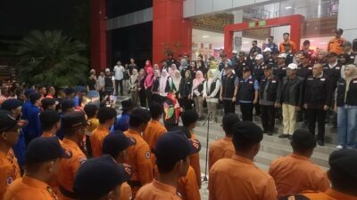 Walikota Bandarlampun Lepas Enam Tim Pemantau Malam Tahun Baru