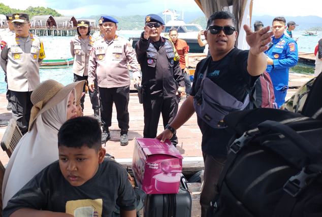 Pastikan Keamanan Wisatawan, Kapolda Lampung Pantau Objek Wisata