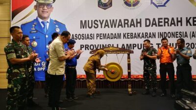 Walikota Eva Dwiana Buka Musda Pertama Apkari Lampung