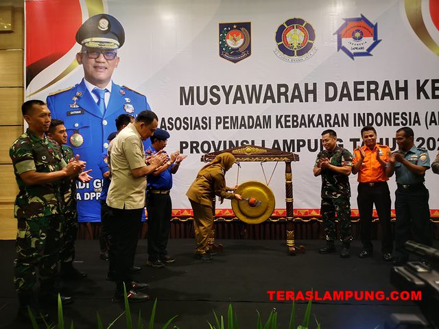 Walikota Eva Dwiana Buka Musda Pertama Apkari Lampung