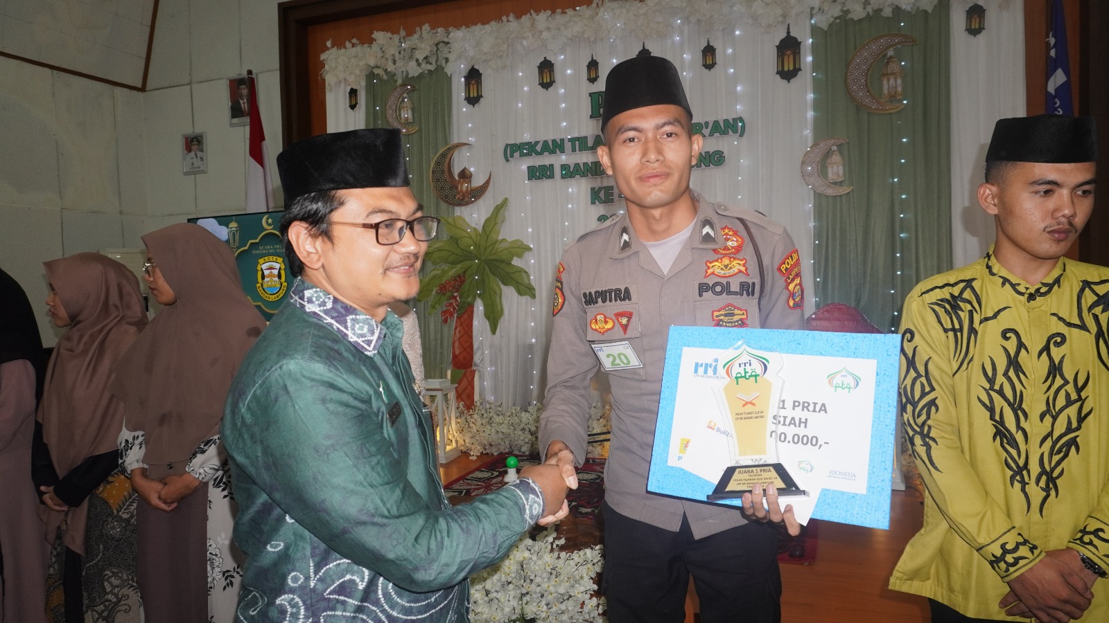 Personel Sabhara Polda Lampung Raih Prestasi Gemilang PTQ: Siap Berlaga di Tingkat Nasional