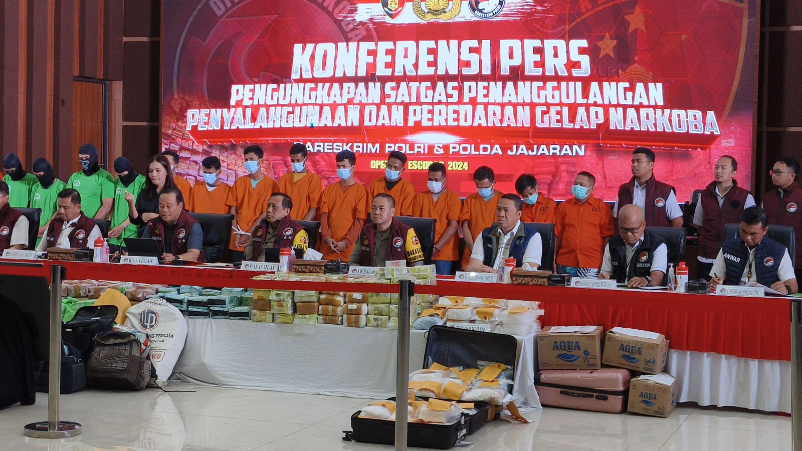 Penanggulangan Narkoba di Indonesia: Satgas Polri Ungkap Progres Penanganan Tindak Pidana Narkoba