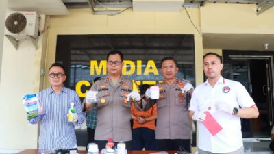 Polisi Bongkar Home Industri Sabu-Sabu Di Lampung Timur