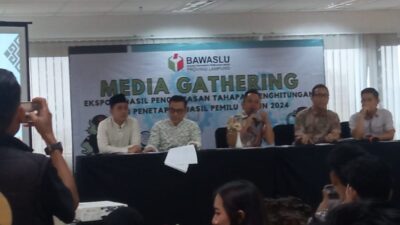 Bawaslu Provinsi Lampung Gelar Media Gathering