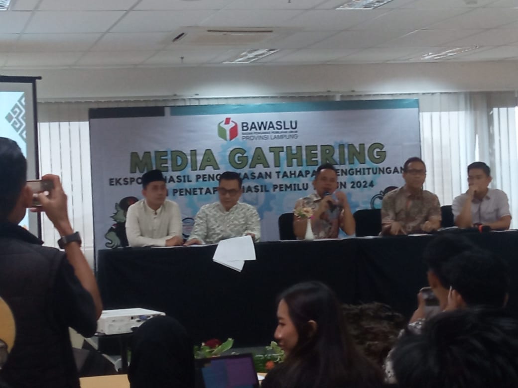 Bawaslu Provinsi Lampung Gelar Media Gathering