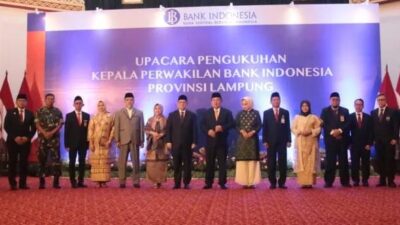 Junanto Herdiawan Gantikan Budiyono Pimpin Bank Indonesia Perwakilan Lampung