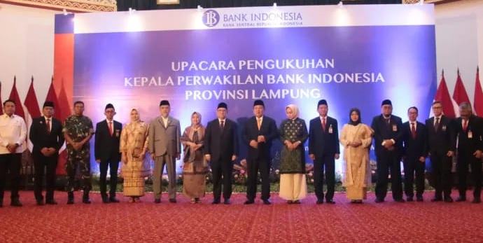 Junanto Herdiawan Gantikan Budiyono Pimpin Bank Indonesia Perwakilan Lampung
