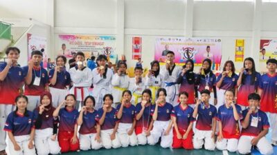Klub Satlas Boyong 25 Medali Kejuaraan Taekwondo Master Amril Yusam Cup III 2024