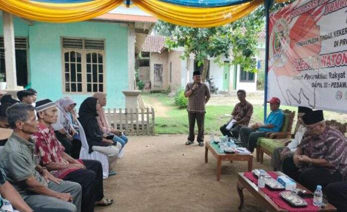 Watoni Noerdin Sosialisasikan Perda Penghapusan Kekerasan terhadap Perempuan dan Anak di Padangcermin