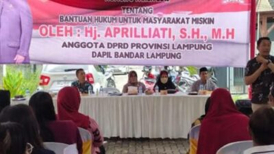 Apriliati Sosialisasikan Ideologi Pancasila di Sukarame Bandarlampung