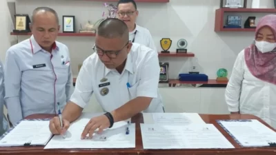 Bank Lampung Cabang Kalianda Teken MoU dengan Pemkab Lamsel